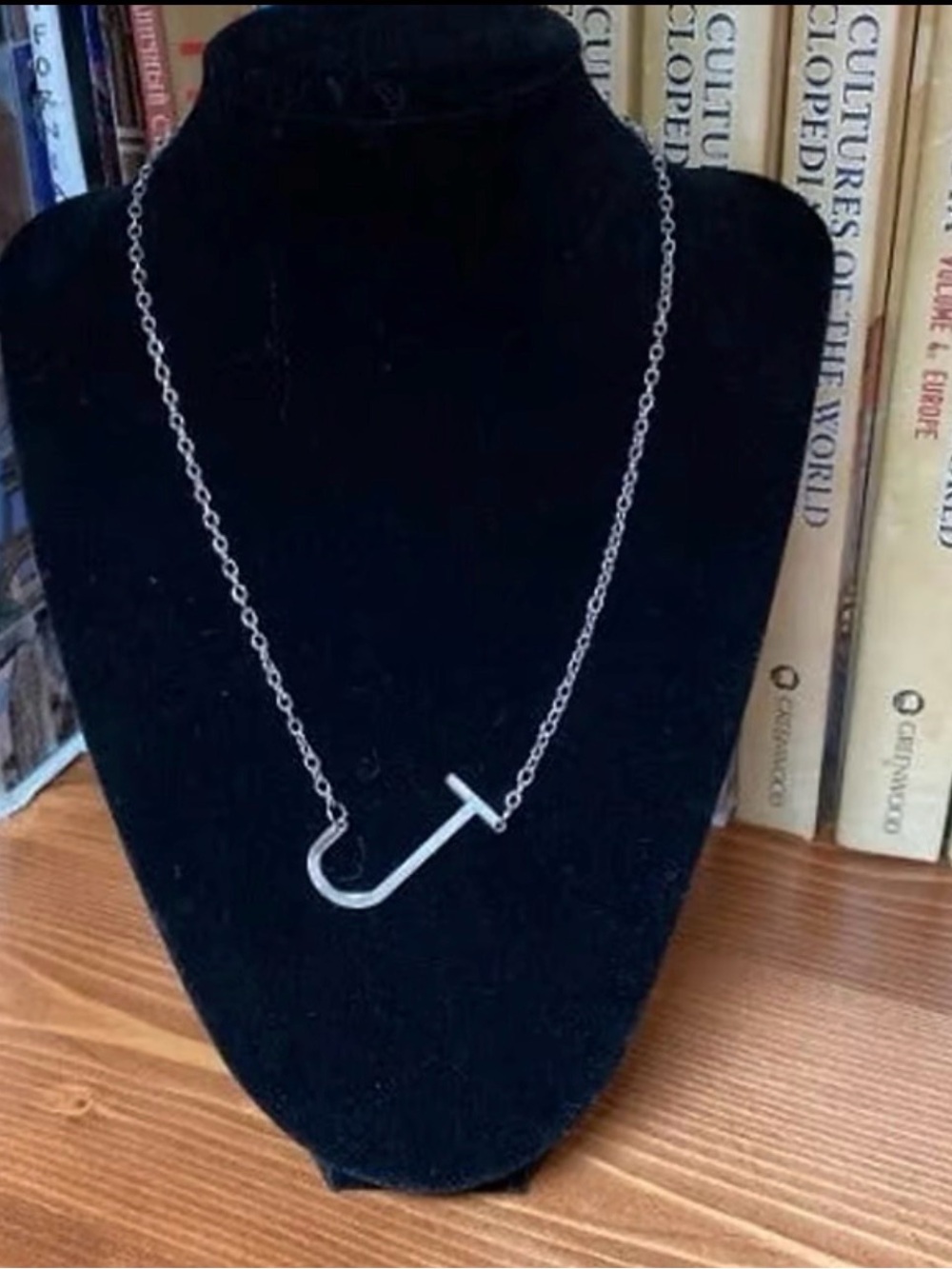 NEW ~ INITIAL NECKLACE J